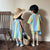 Summer Siblings Striped Clothes Boys T Shirt And Shorts Girls Sleeveless Slip Dresses