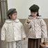 Floral Padding Coats  Fleece Lining Quilted Jackets