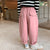 Casual Loose Minimalist Trousers