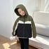 Winter Boys Girls Hooded Waterproofing Quilted Outdoor Jackets