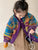 Colorful Plaid Fleece Berber Single Breasted Thick Jacket