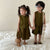 Summer Siblings Clothes Sets Girls Vest And Skirt 2Pcs Sets Boys Vest And Shorts