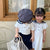 Siblings Sailor Collar Polo Shirt & Shorts Clothes Set And White Embroidery Dress