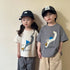 Summer Children Cartoon Dinosaur T Shirts