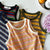 Colorful Striped Sleeveless Vest