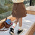 Spring Summer Girls Fashion Chino Skirt With Hip Wrap