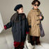 Casual Thicken Horn Buckle Hooded Parka Jacket