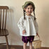Spring Summer Girls Floral Embroidery Outfits 2Pcs Sets