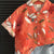 Beach Style Cotton Floral Casual Loose Shirt