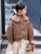 Winter Girls Fashion Design Puff Sleeve Quilted Coats