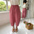 Thin Cotton Casual Hip Trousers