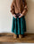 Dot Printed Loose Warm Corduroy Skirt