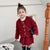 Winter New Year Red Down Coat And Pleated Skirts 2Pcs Sets
