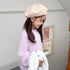 Autumn Winter Girls Soft Solid Color Sweater