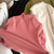 Solid Color Cotton Half Collar All Match Long Sleeve Top