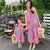Mommy & Daughter Matching Boho Floral Slip Dress