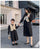 Mommy & Daughter Black Vintage Long Sleeve Dress & Vest Set
