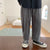 All Match Suit Loose Grey Trousers