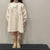 Cotton Flower Embroidery Lace Long Sleeve Dress