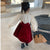 Sequin Velet Patchwork Puffy Sleeve Princess Dress