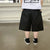 3 Colors Knee Length Loose Cargo Shorts