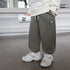 Letter W Embroidery 3 Colors Casual Sweatpants