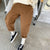 Solid Color Patchwork Thicken Fleece Trousers