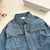 Double Front Pocket Single Breasted Denim Shirt