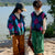 Siblings Colorful Diamond Check Knitted V-Neck Sleeveless Sweater / Loose Cardigans