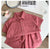 Pink Short Sleeve Shirt & Matching Shorts 2 Piece Set