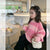 Soft Thick Loose Striped Contrasting Color Sweater