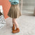 Preppy Style Pleated Skirt