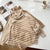 Soft Knitted High Collar Thicken Loose Sweater