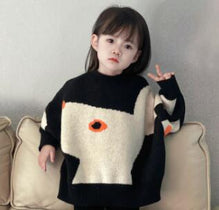 Cartoon Kangaroo Thick Knitted Oversized Loose Sweater / Leggings – Little  Occasion