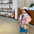 Pink Light Hooded Cotton Padded Loose Coat